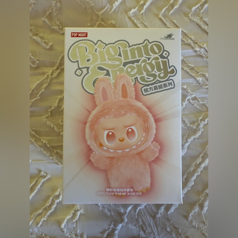 Pop Mart “Serenity” Big into Energy Vinyl Plush Pendant Blind Box